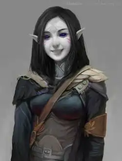 Drow chica